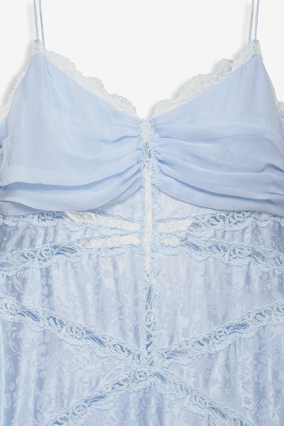 Rita Lace Gown - Blue