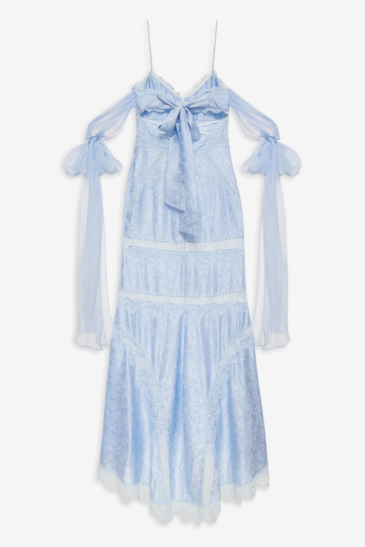 Rita Lace Gown - Blue