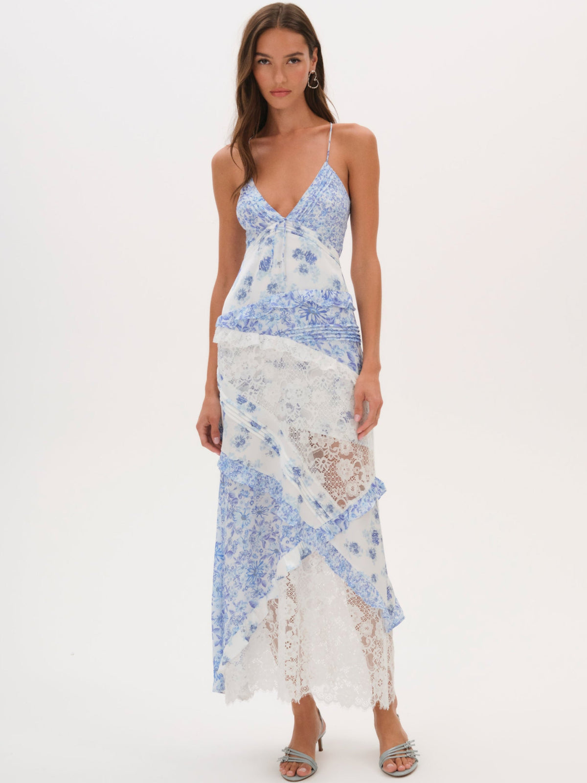 Rosalyn Maxi Dress - Blue
