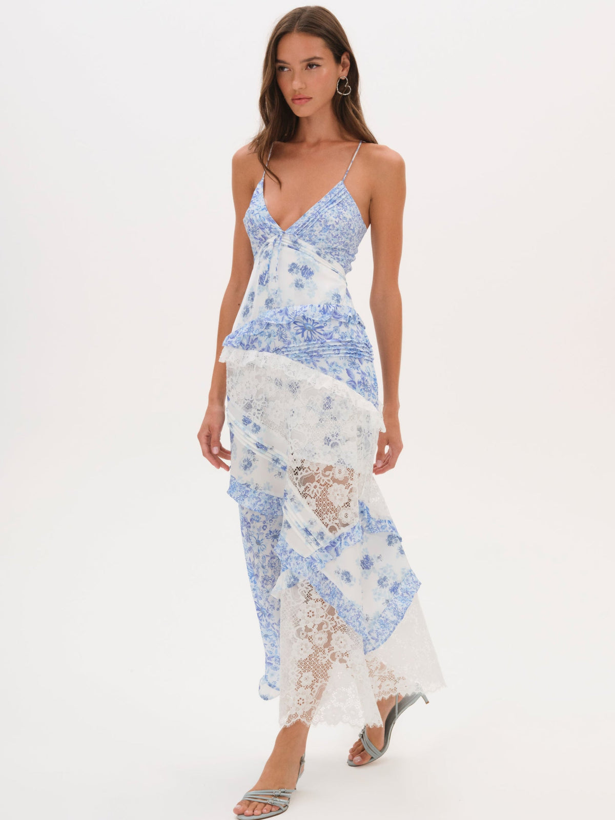 Rosalyn Maxi Dress - Blue