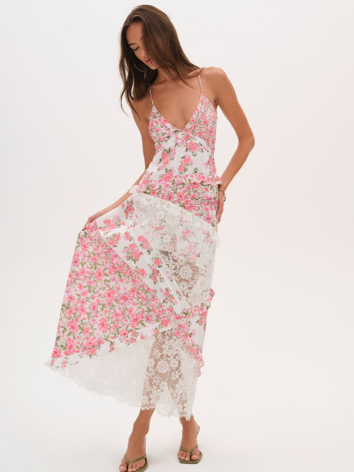Rosalyn Maxi Dress - Pink