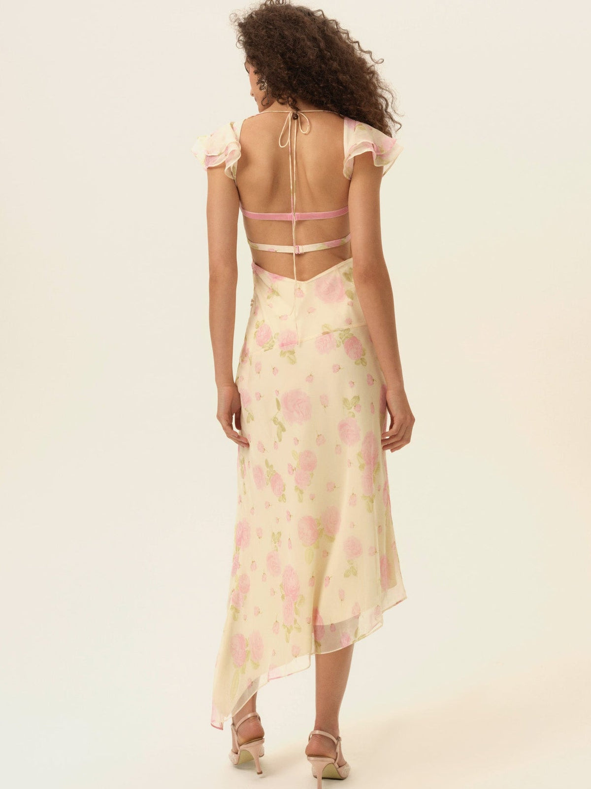 Rue Midi Dress - Soft Yellow