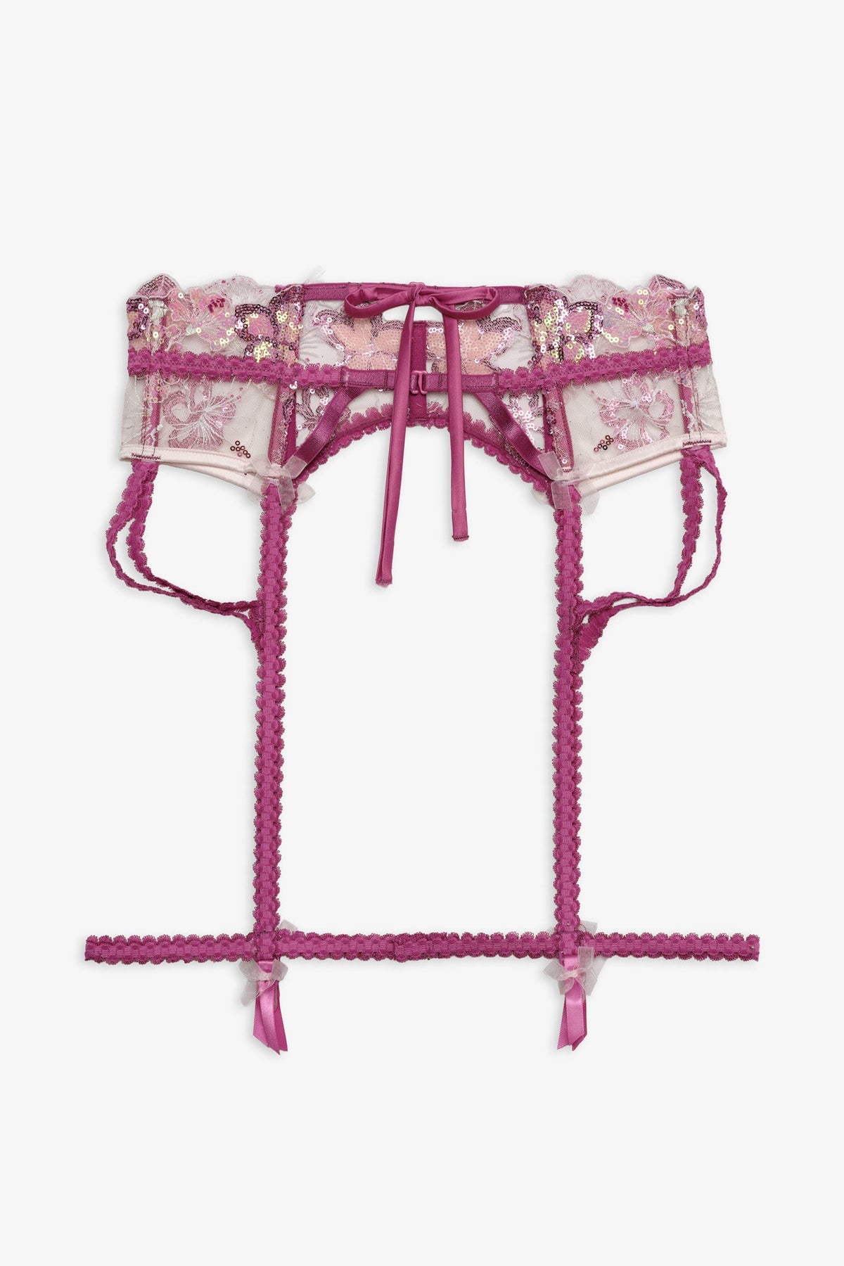 Lanai Garter Belt - Pink