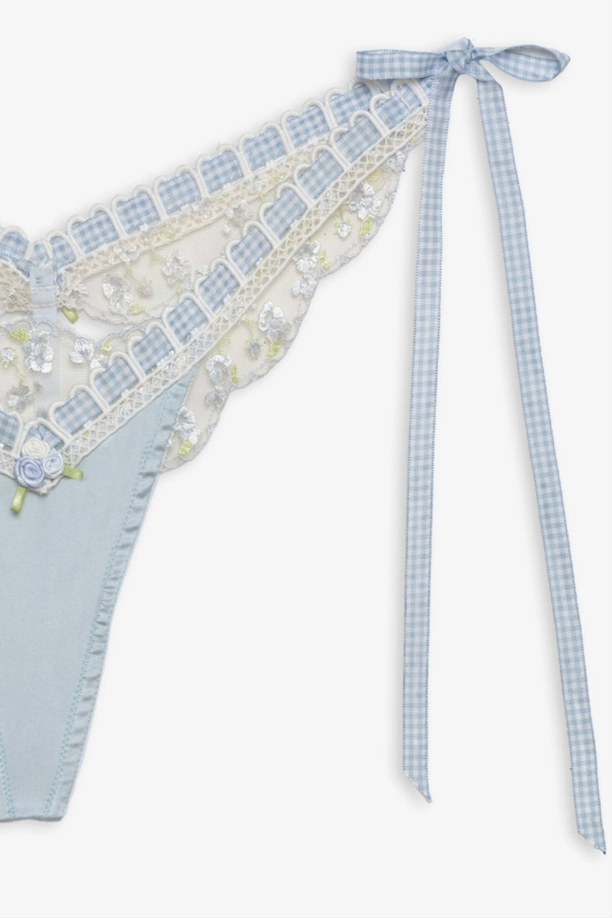 Pinkaboo Thong Panty - Baby Blue