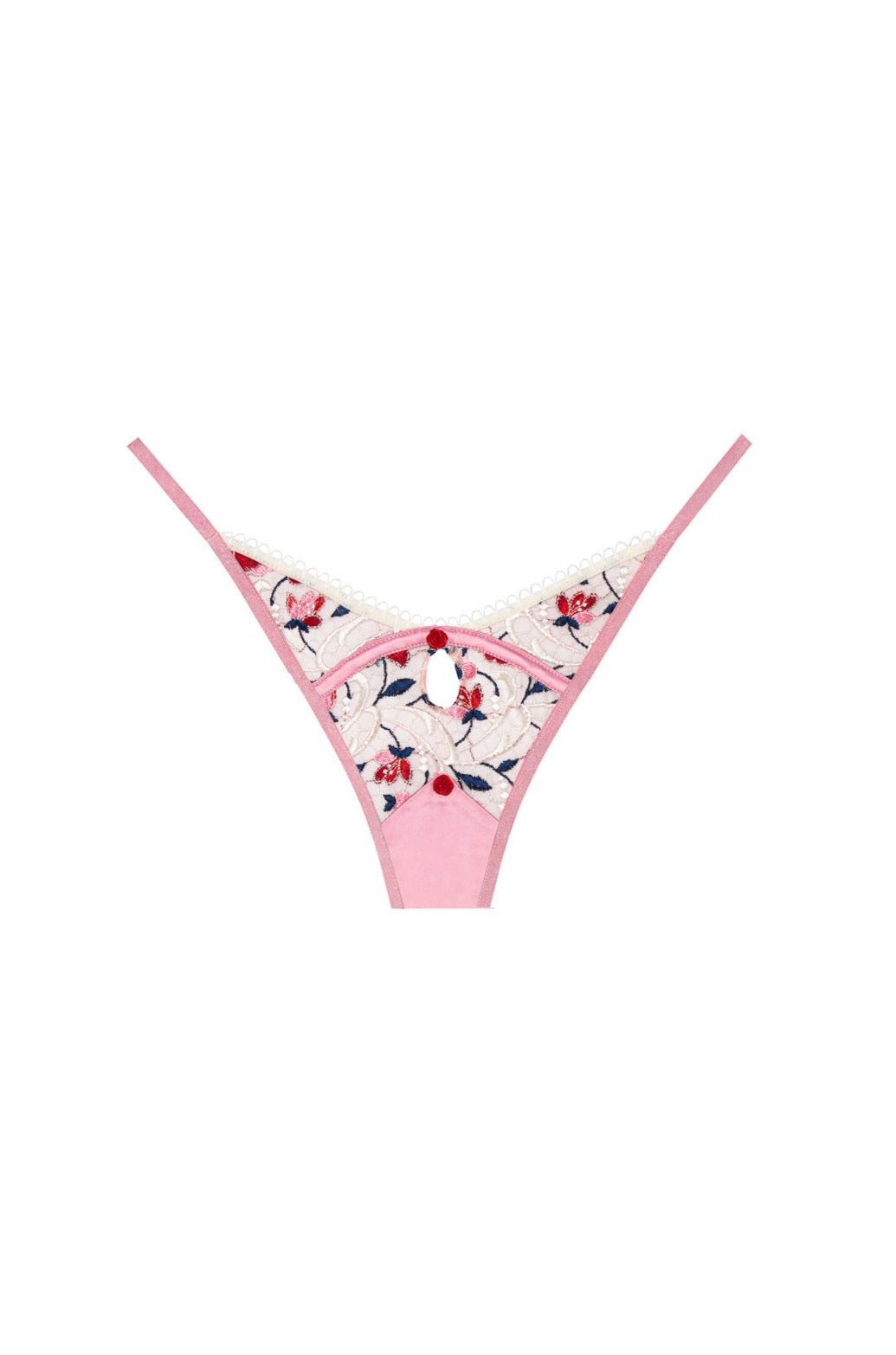 Festival Rose Panty - Ivory