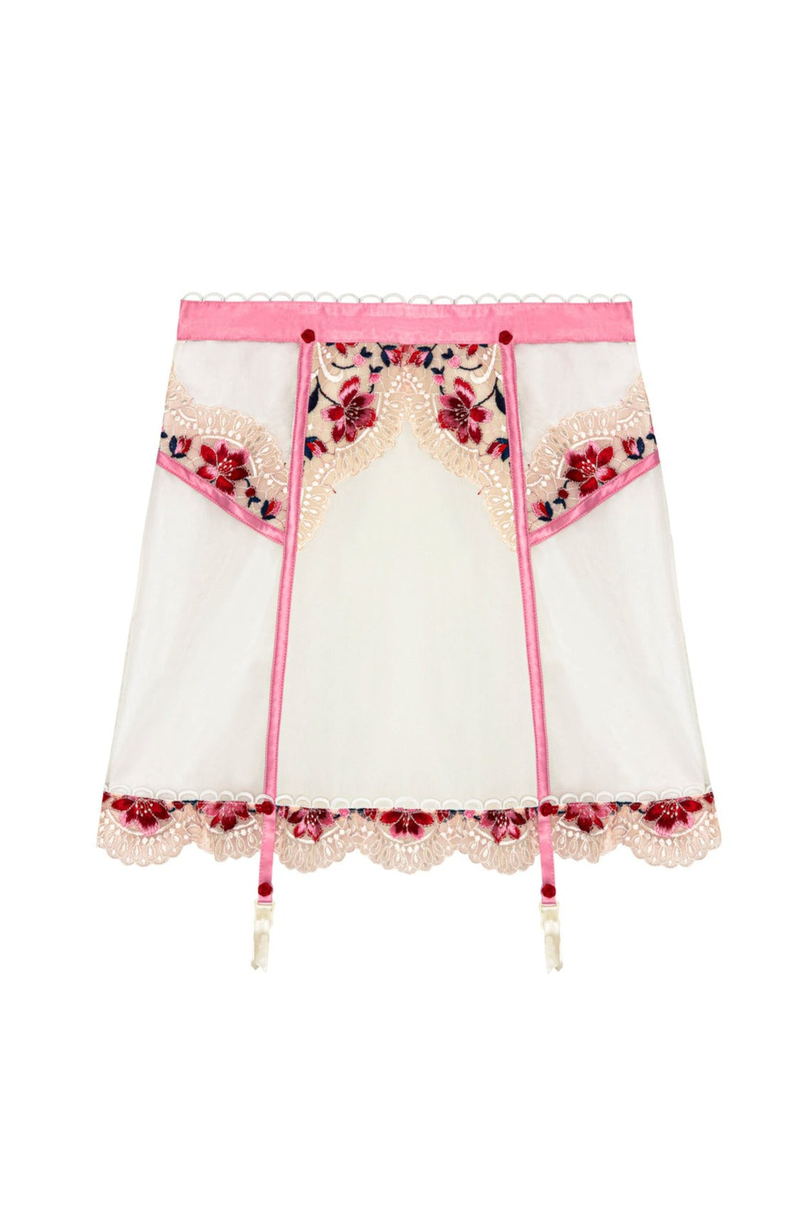 Festival Rose Skirt - Ivory