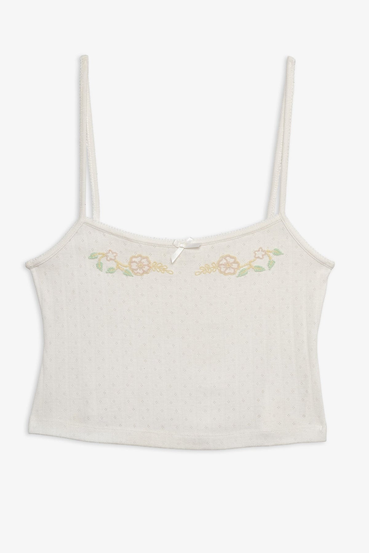 Sylvie Cami Top - White