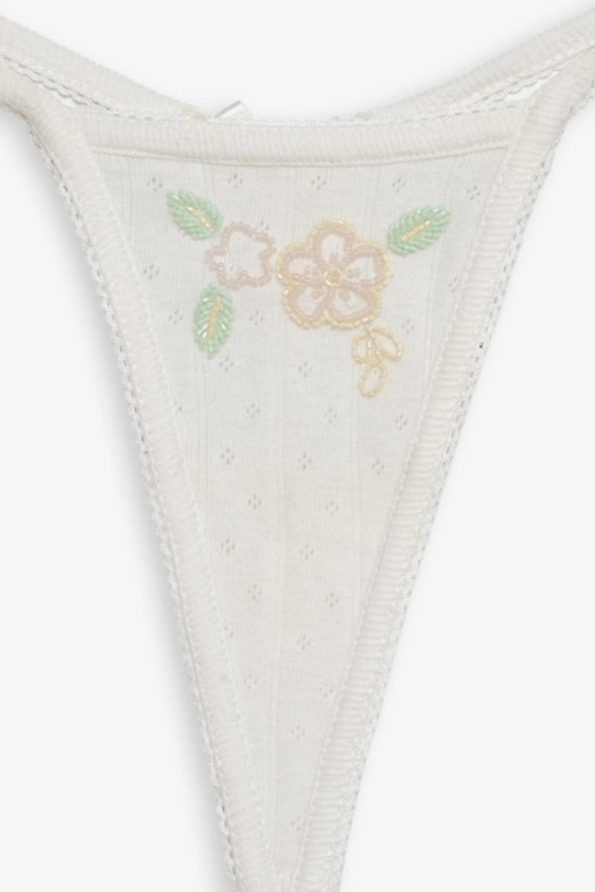 Sylvie Thong Panty - White