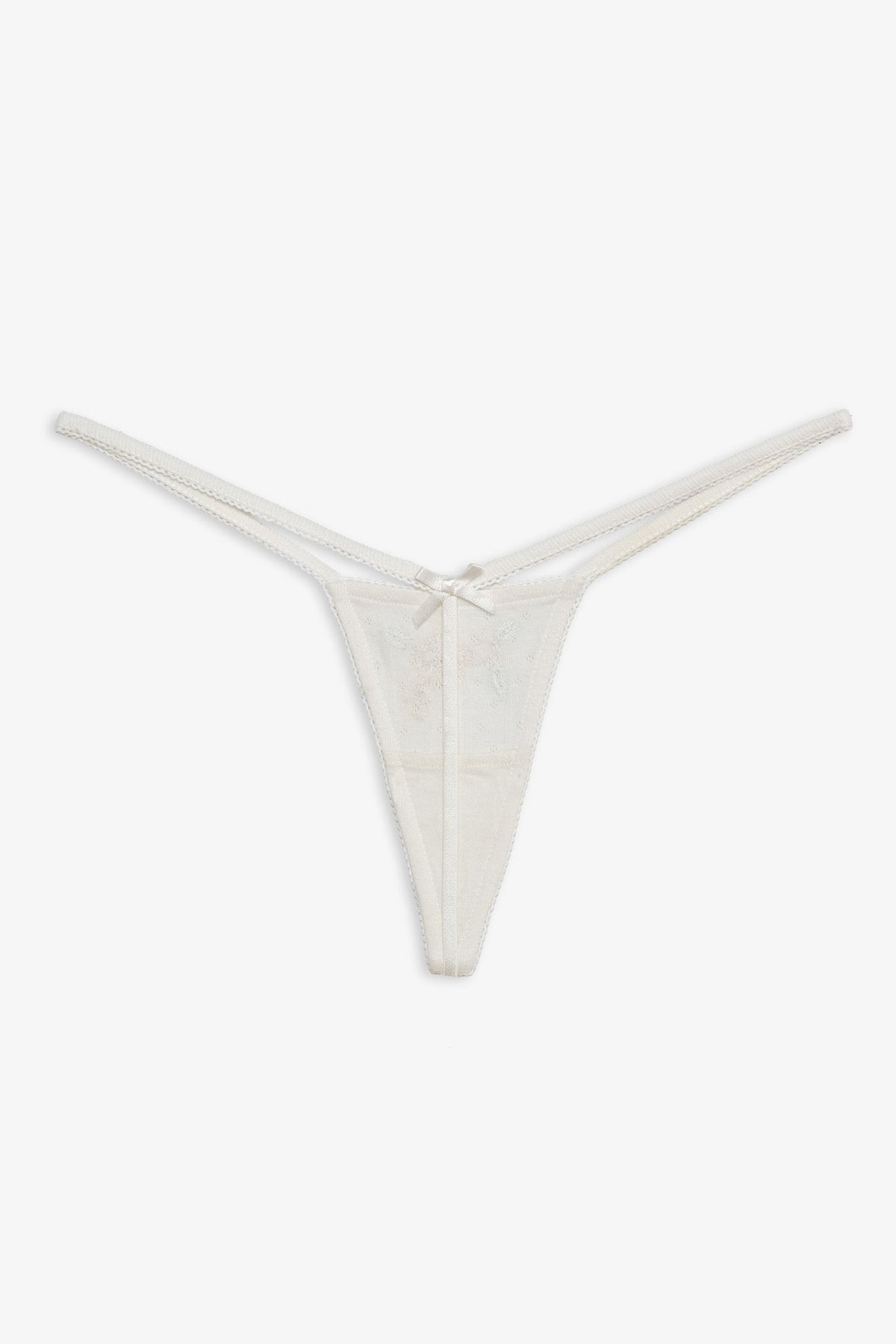Sylvie Thong Panty - White