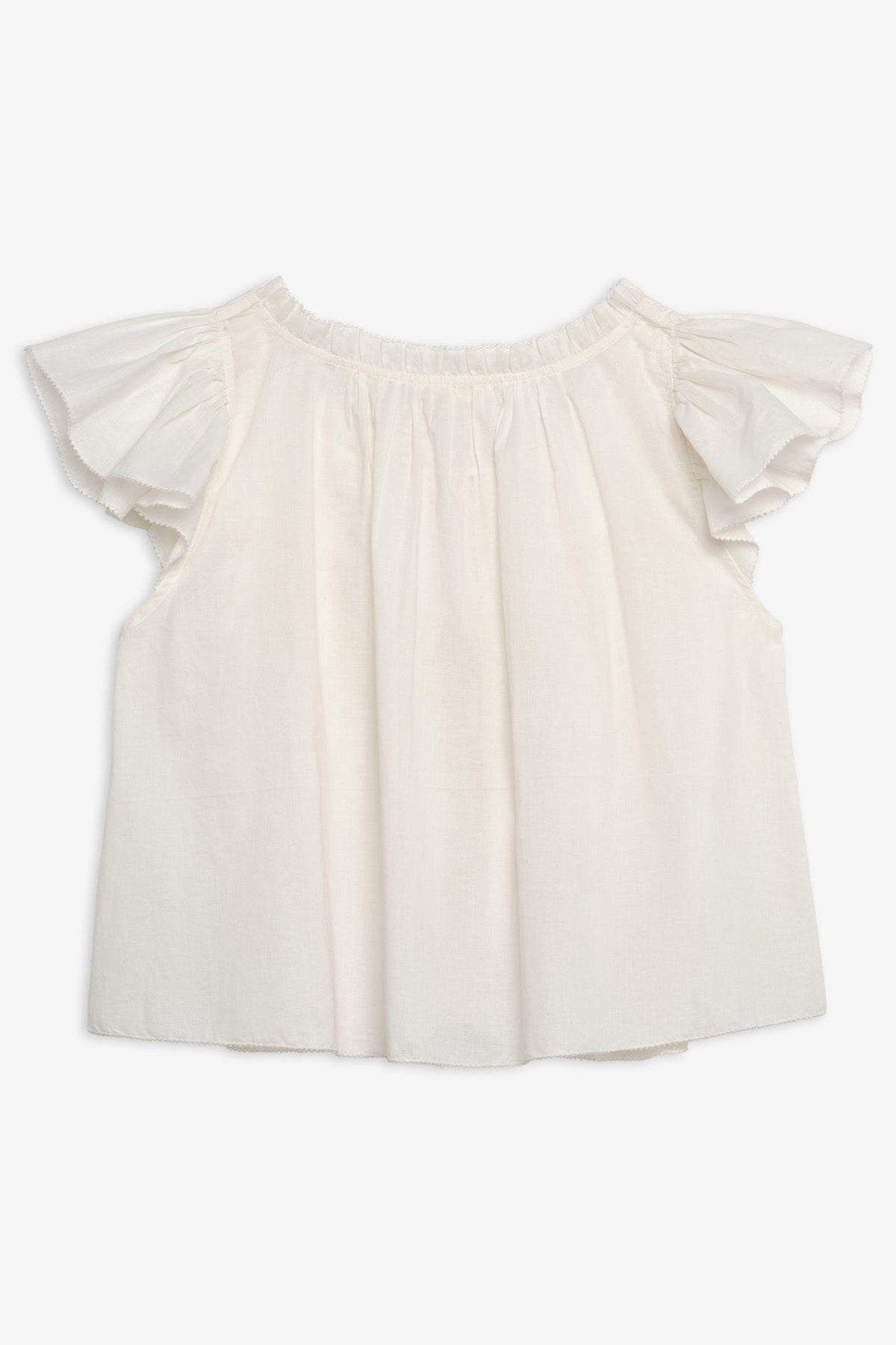 Megan Sleep Top - White