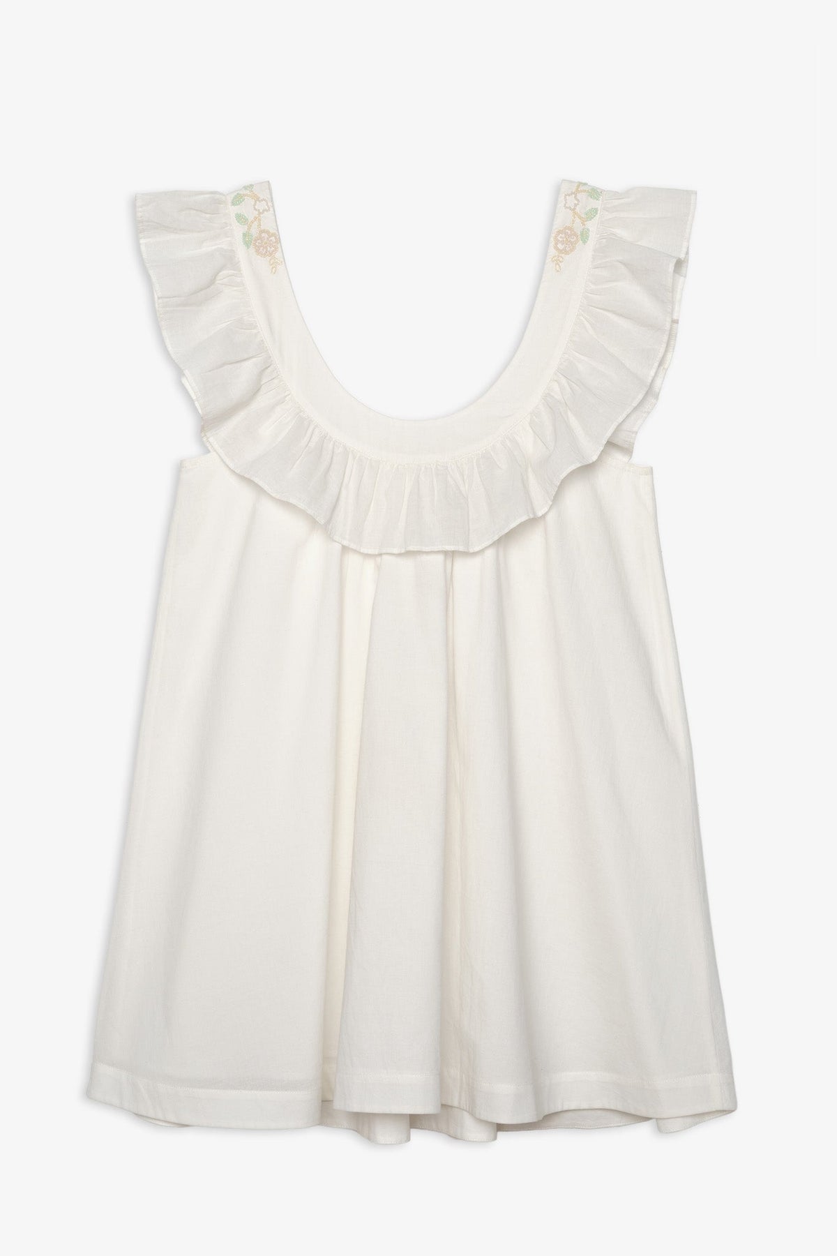 Cora Slip Dress - White