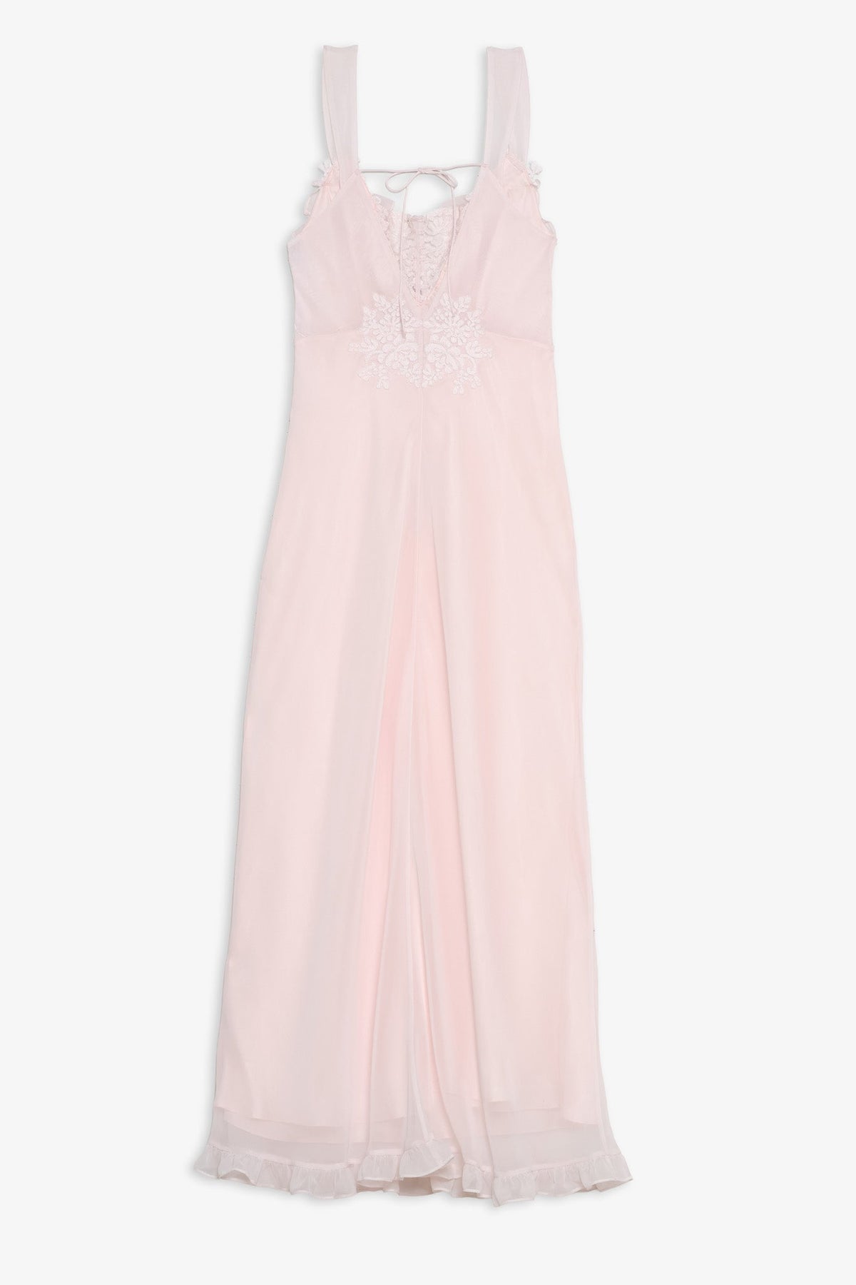 Sunset Maxi Slip Dress - Light Pink