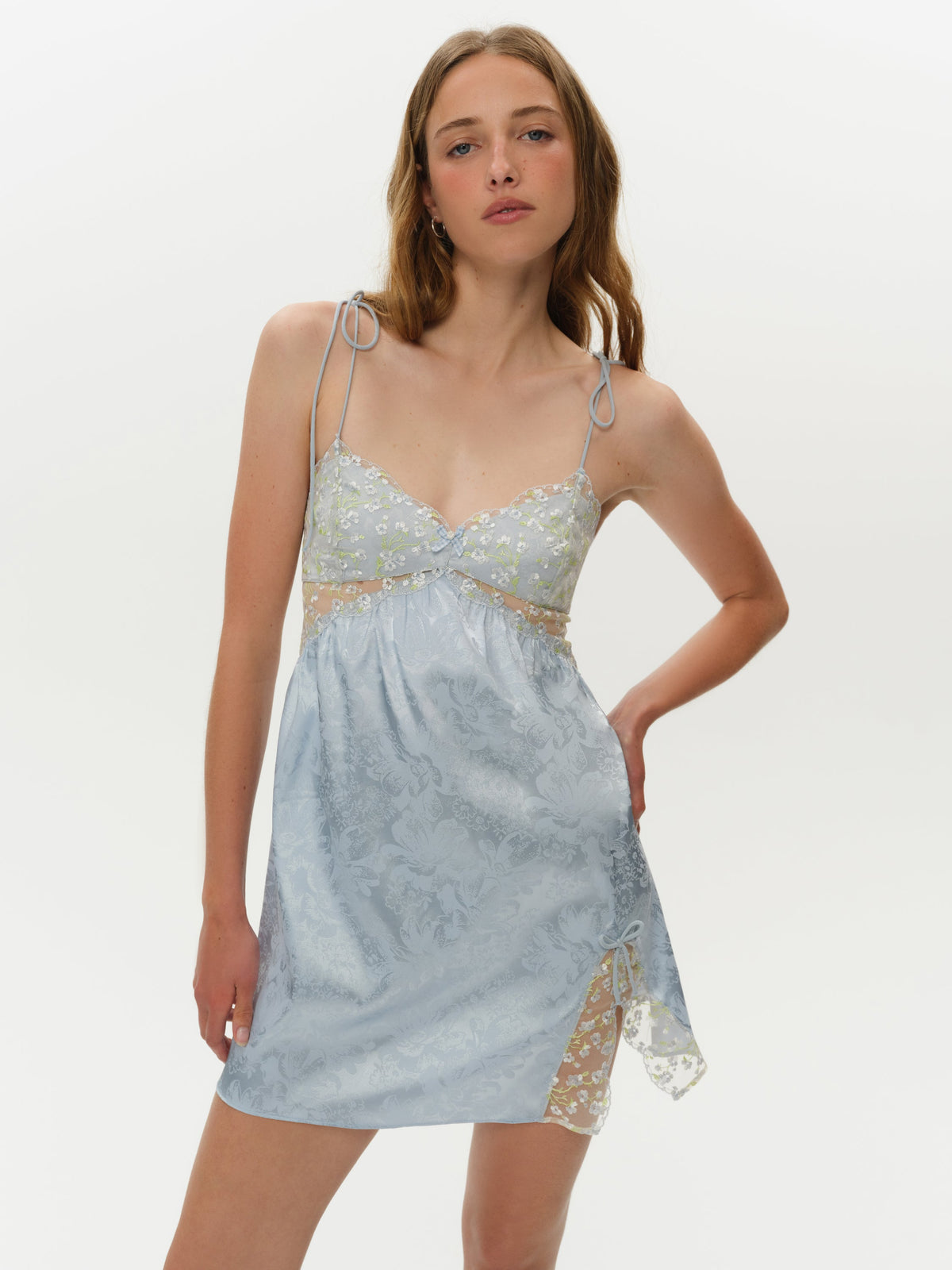 Baby's Breath Slip Dress