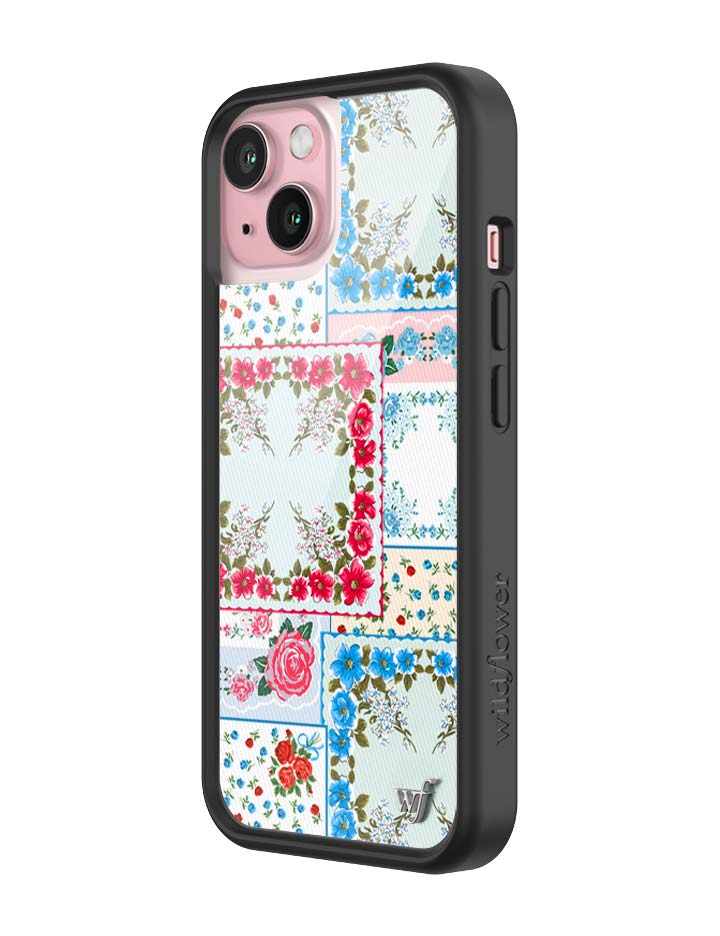 Sweetheart Patchwork iPhone Case - 