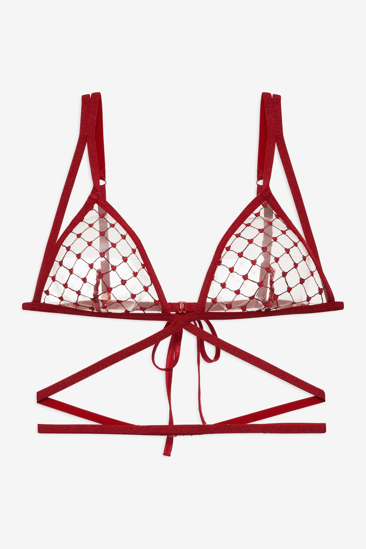Scarlet Bralette - Red