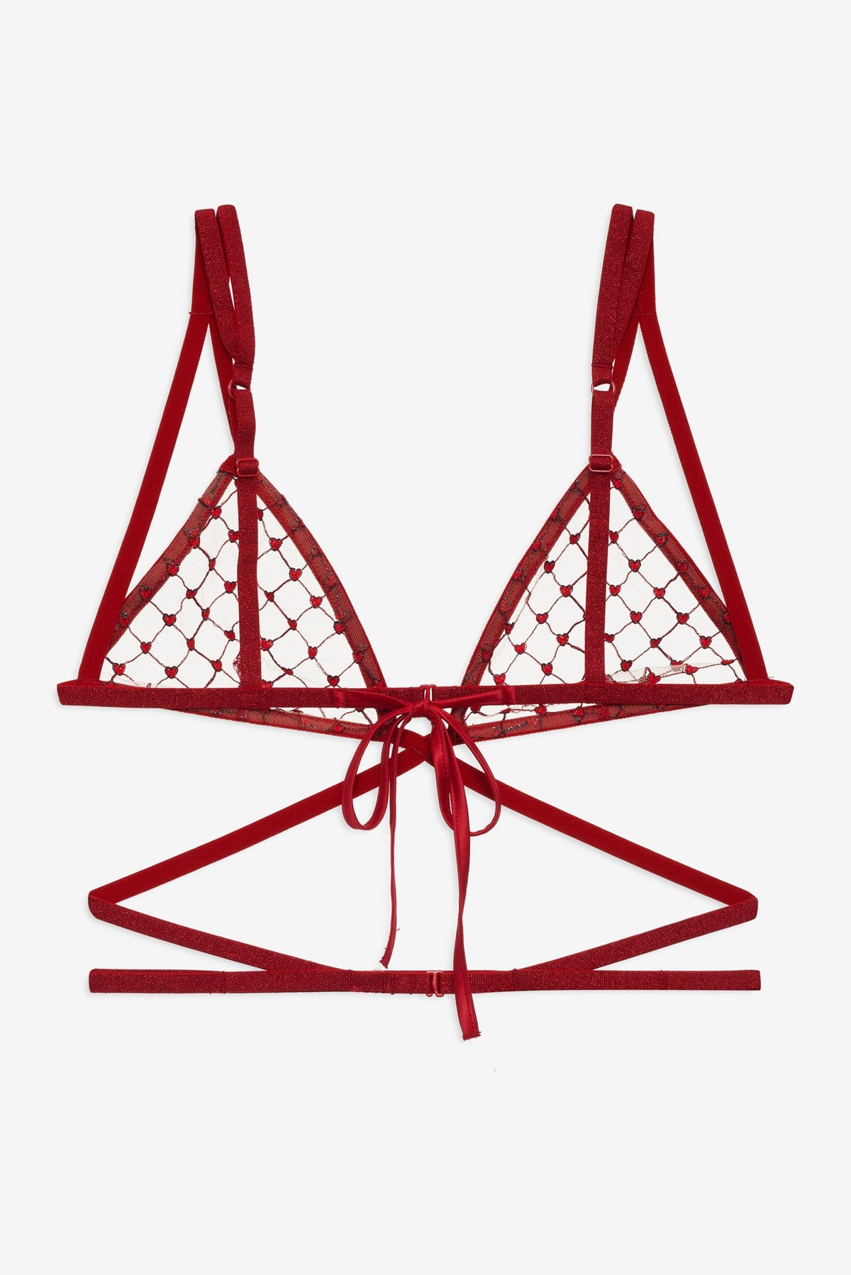 Scarlet Bralette - Red