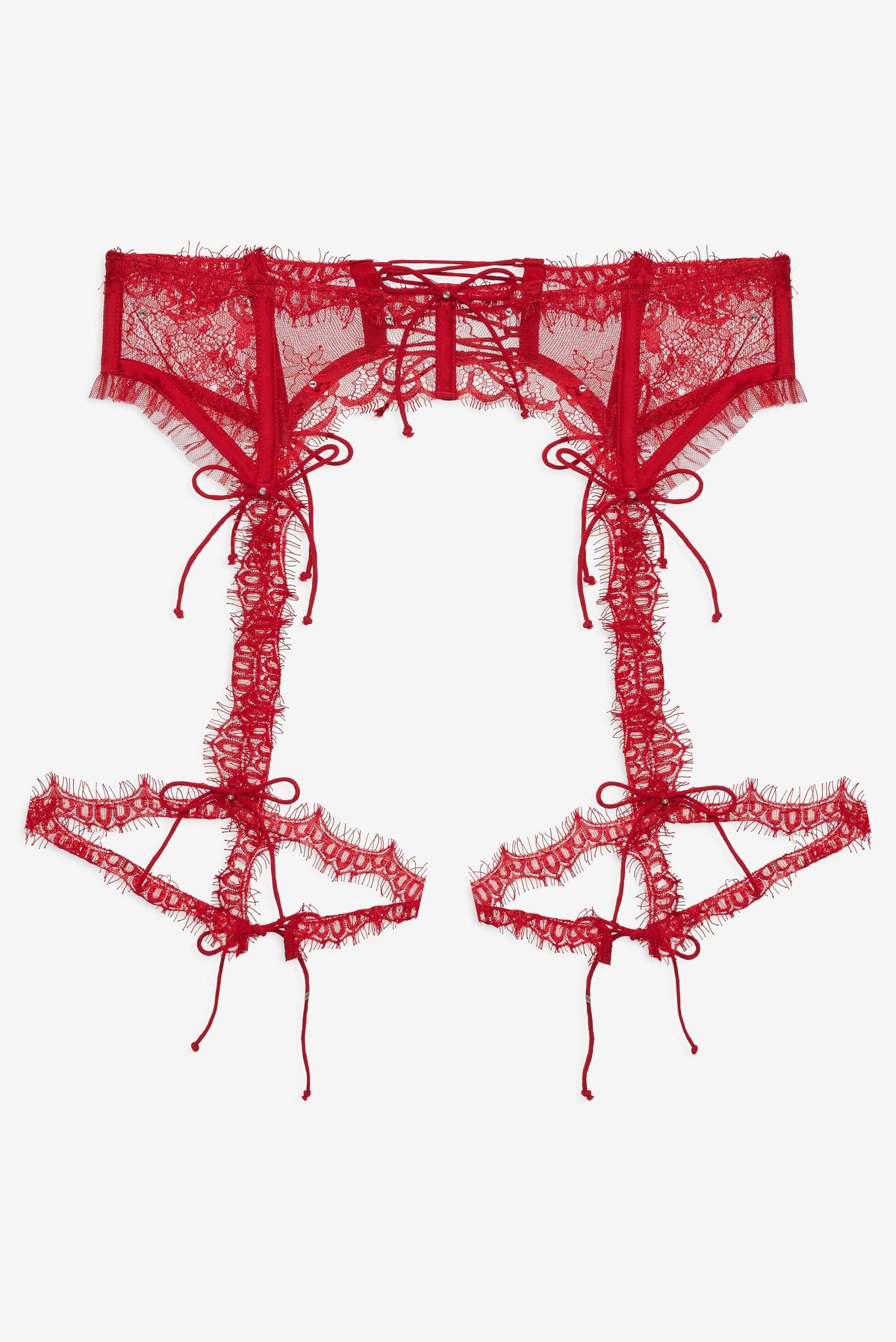 Sonja Garter Belt - Red