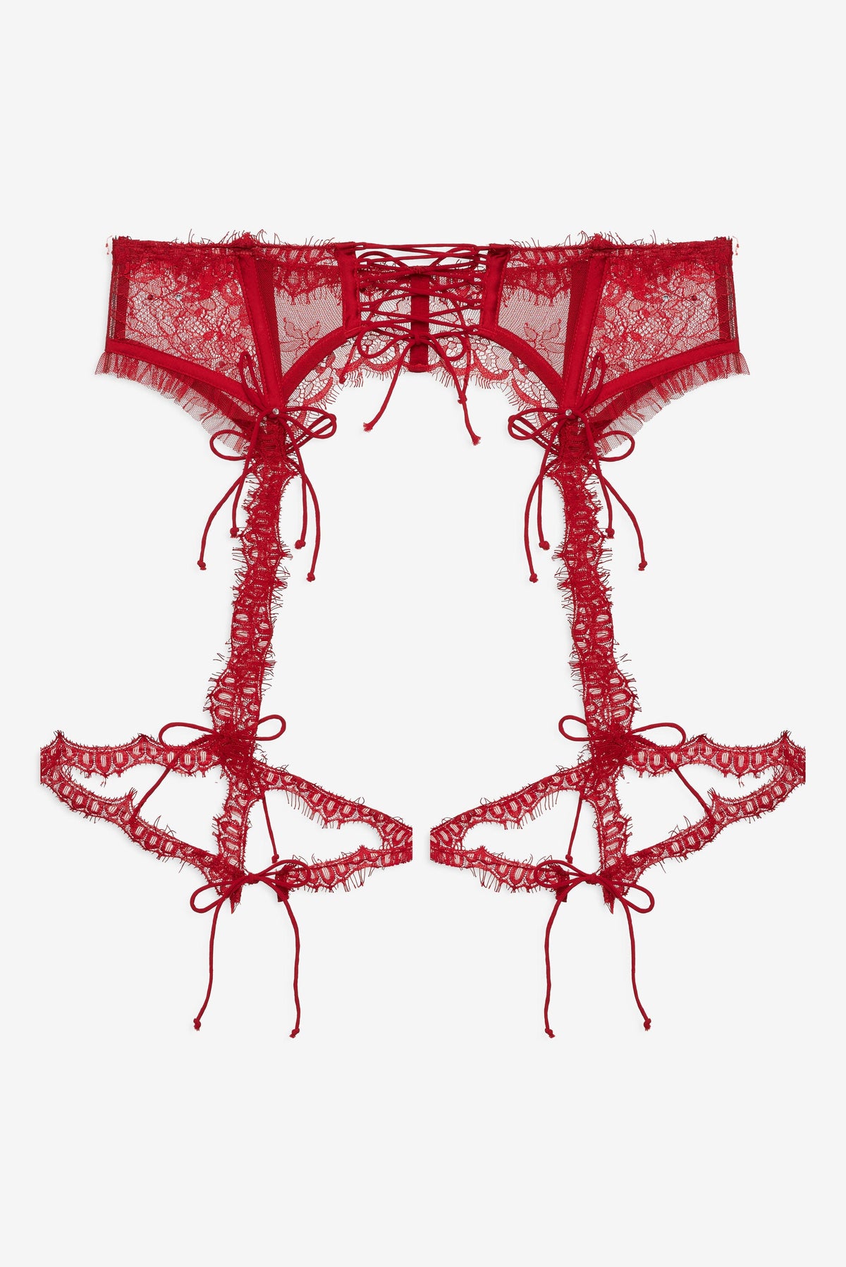 Sonja Garter Belt - Red