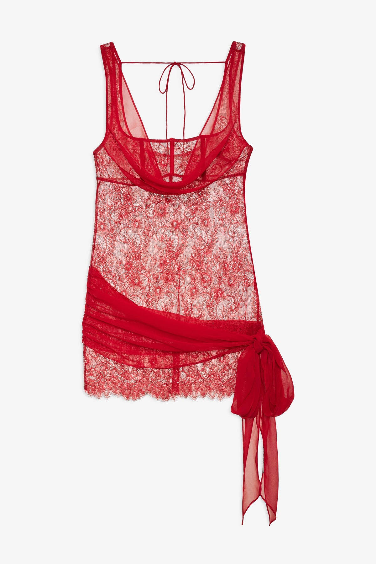Sonja Slip Dress - Red