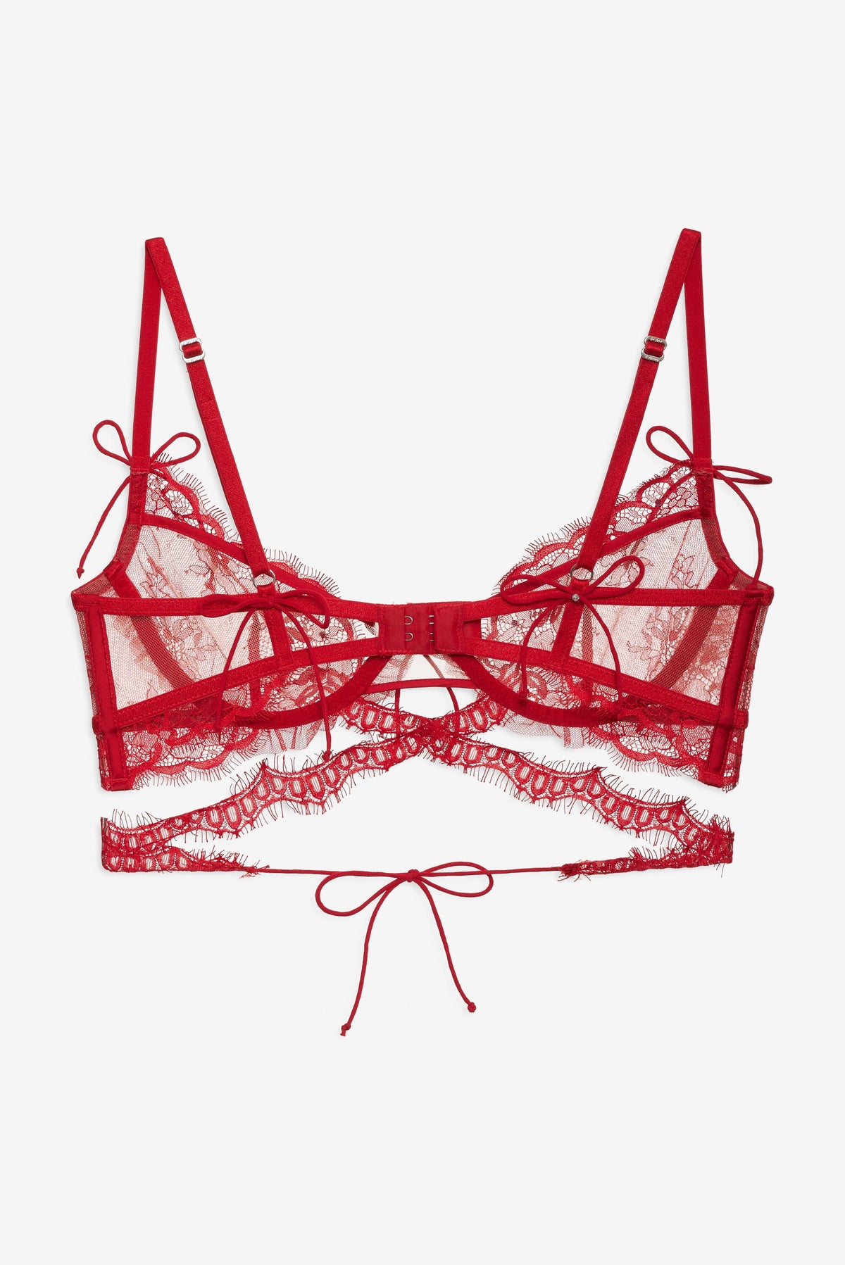 Sonja Underwire Bra - Red