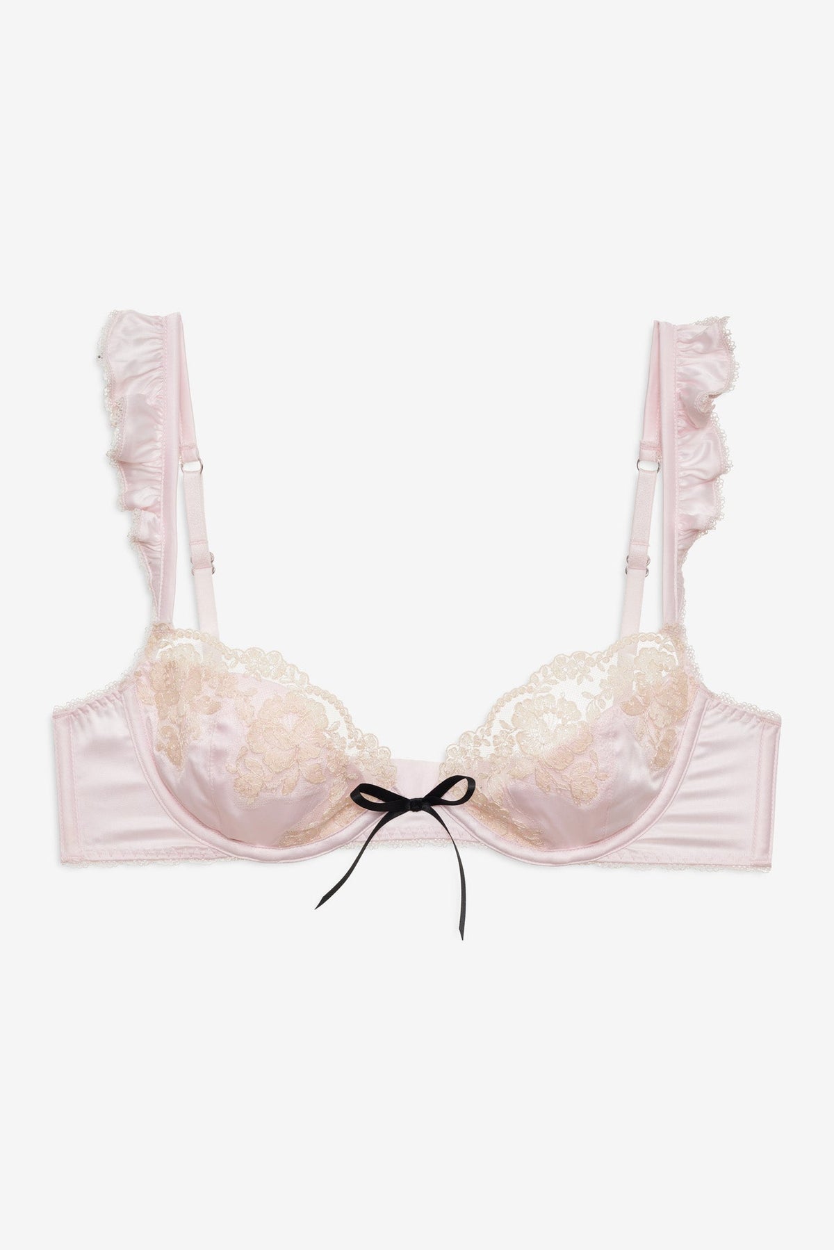 Sweetheart Underwire Bra - Light Pink