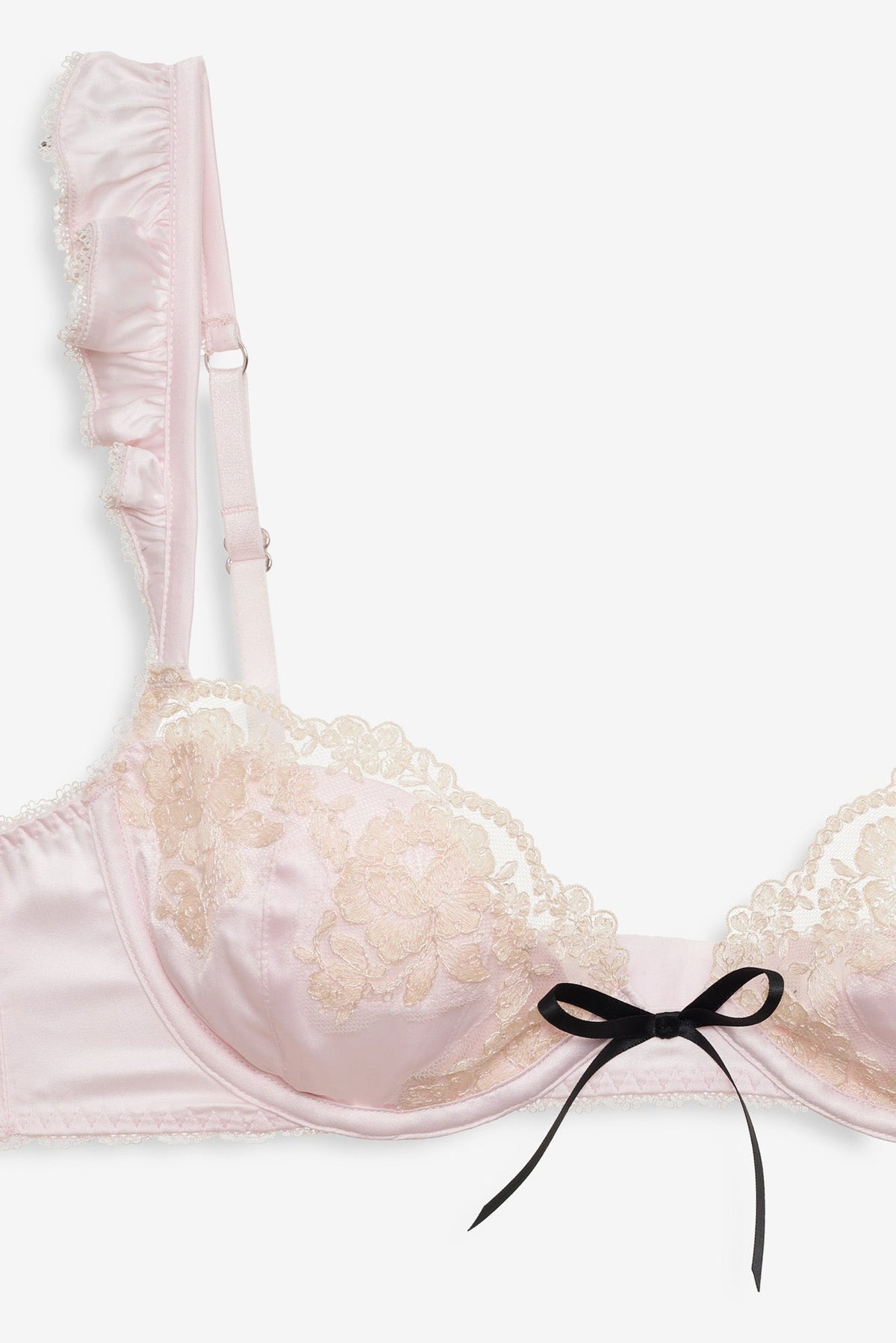 Sweetheart Underwire Bra - Light Pink
