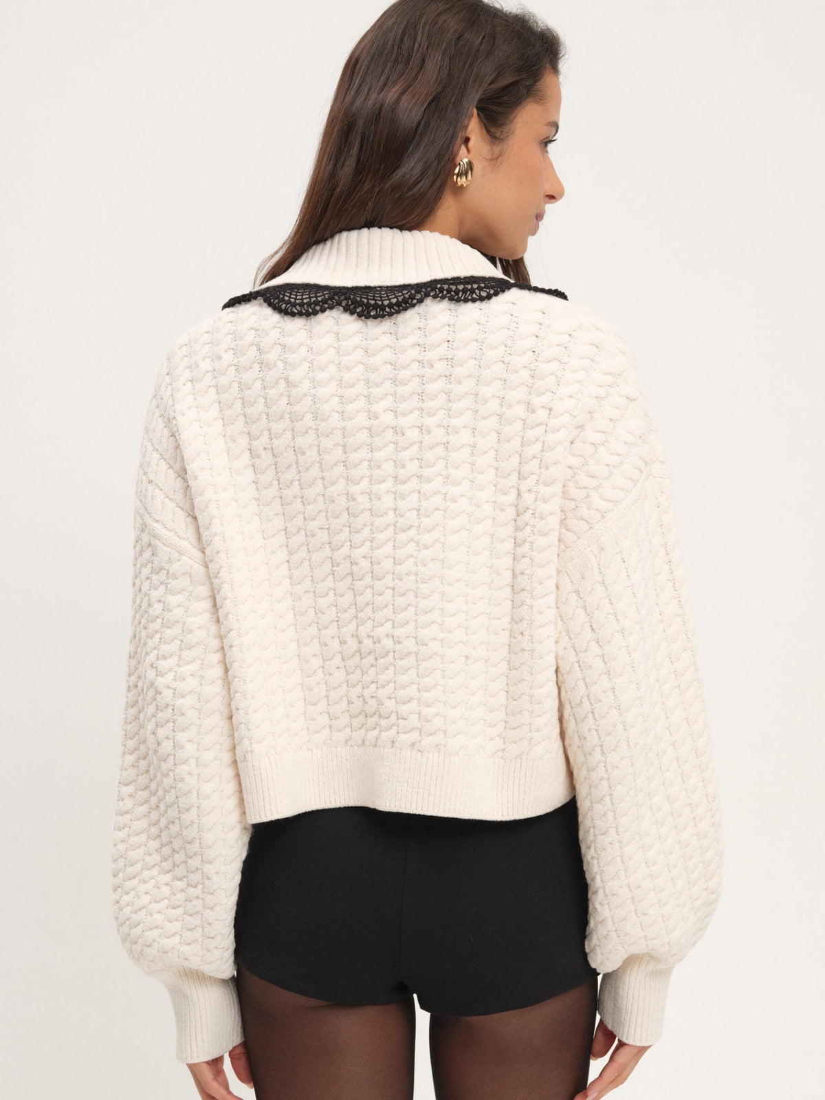 Tierra Knit Jacket - Cream
