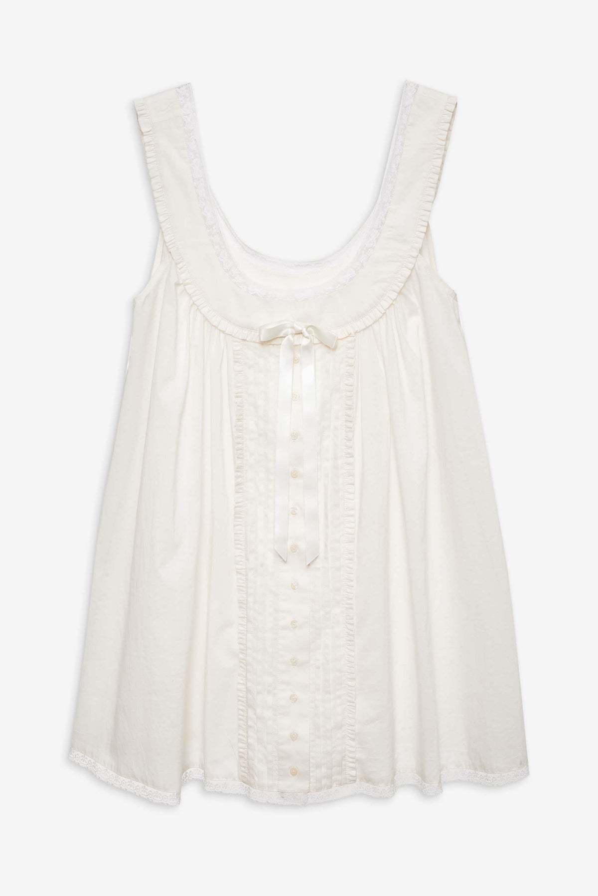 Venetia Slip Dress - Vintage Cream