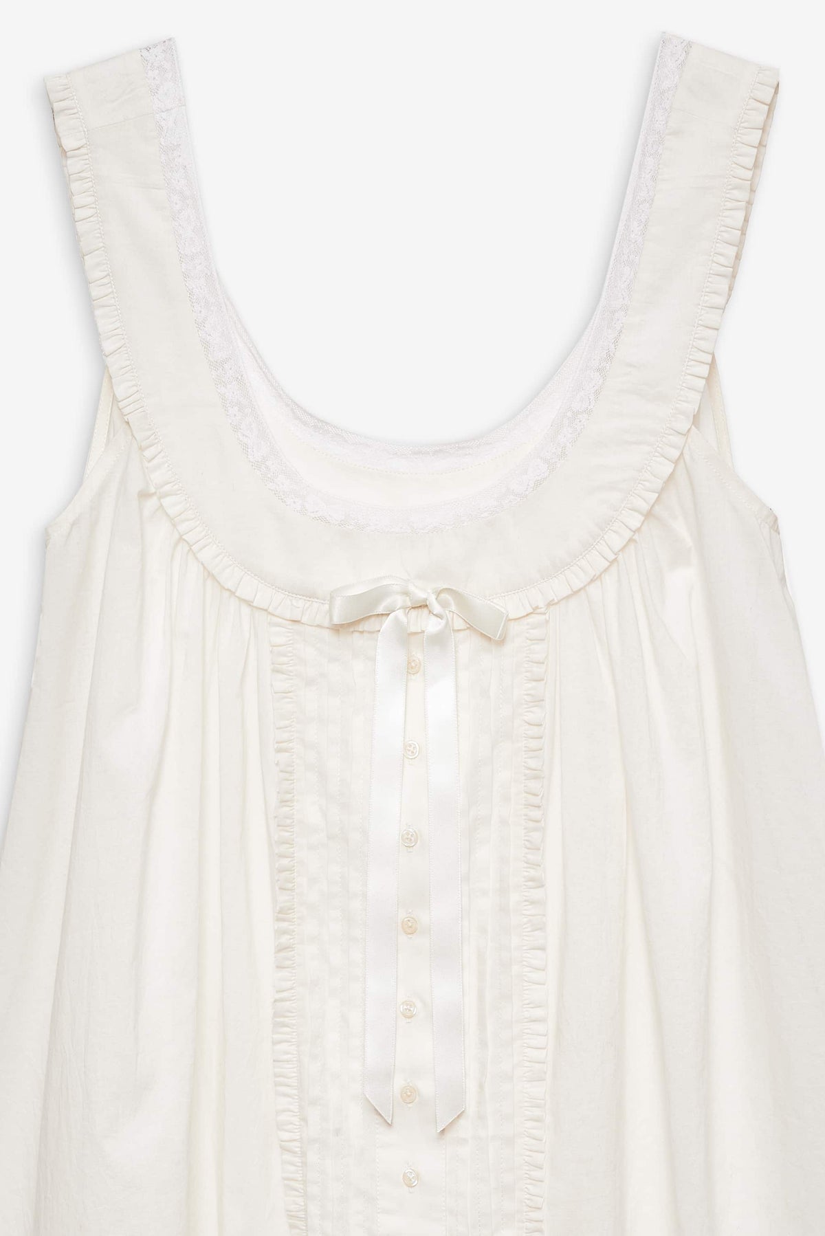 Venetia Slip Dress - Vintage Cream