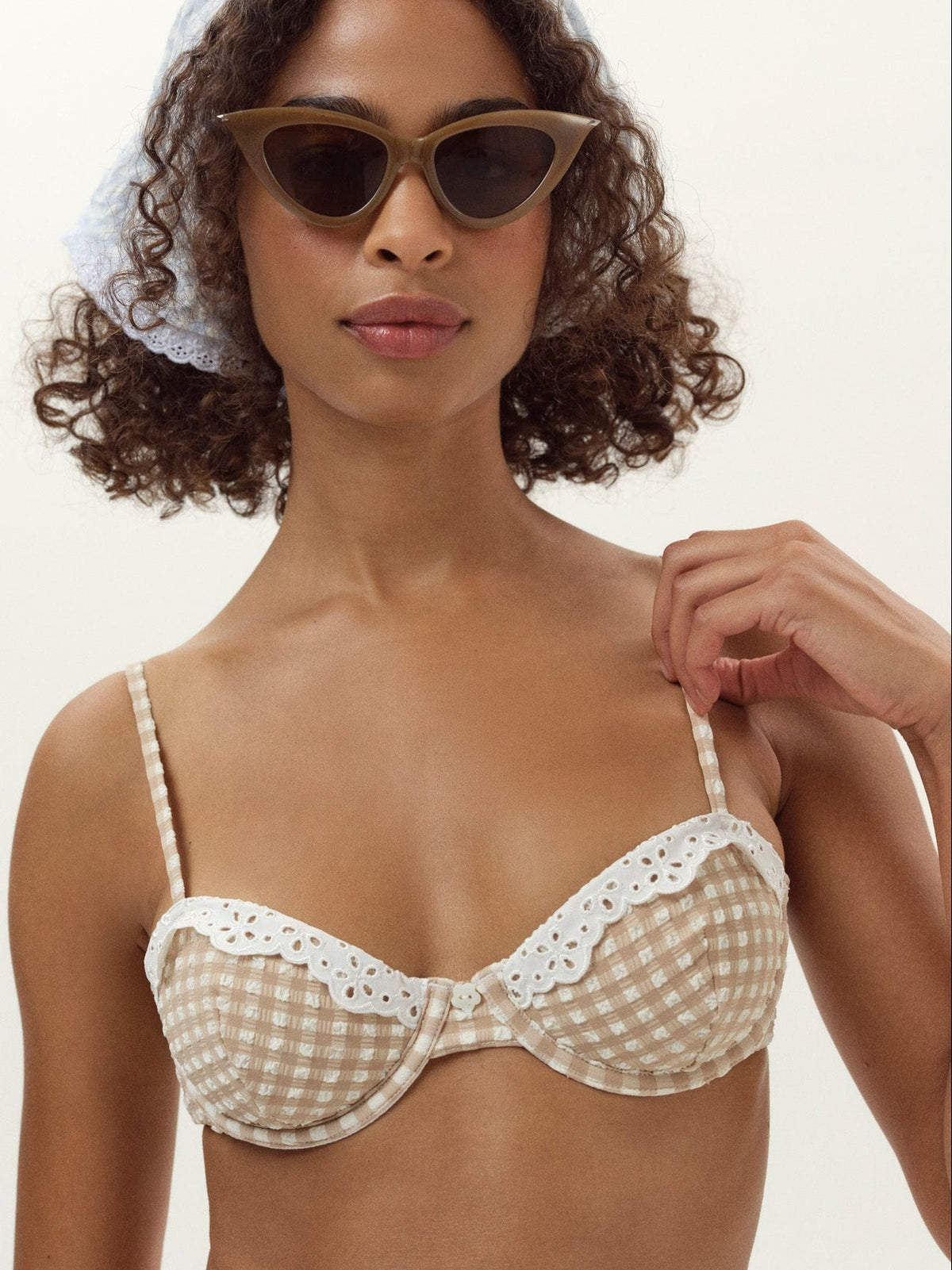 Vera Bikini Top - Tan