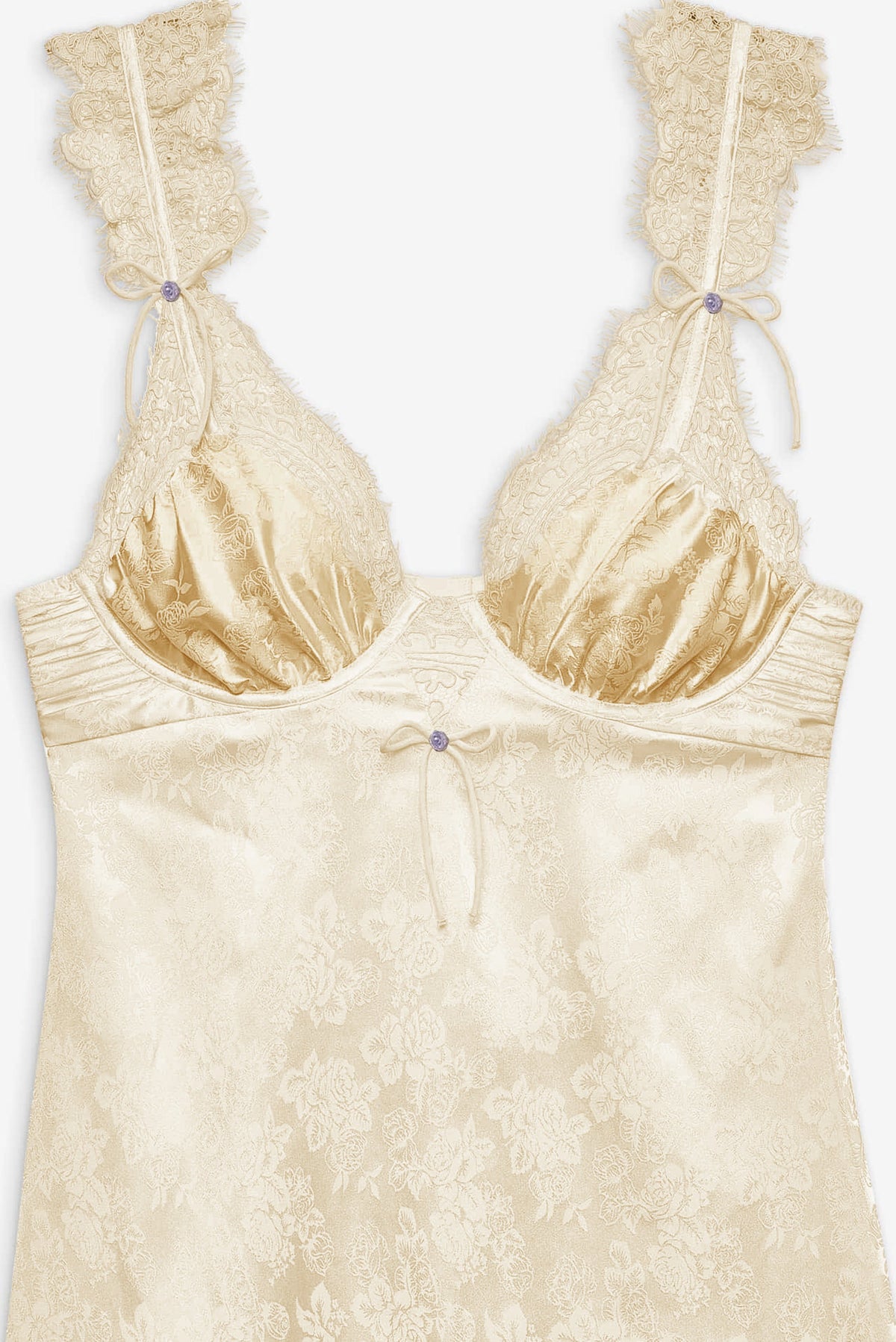 Victoria Slip Dress - Cream