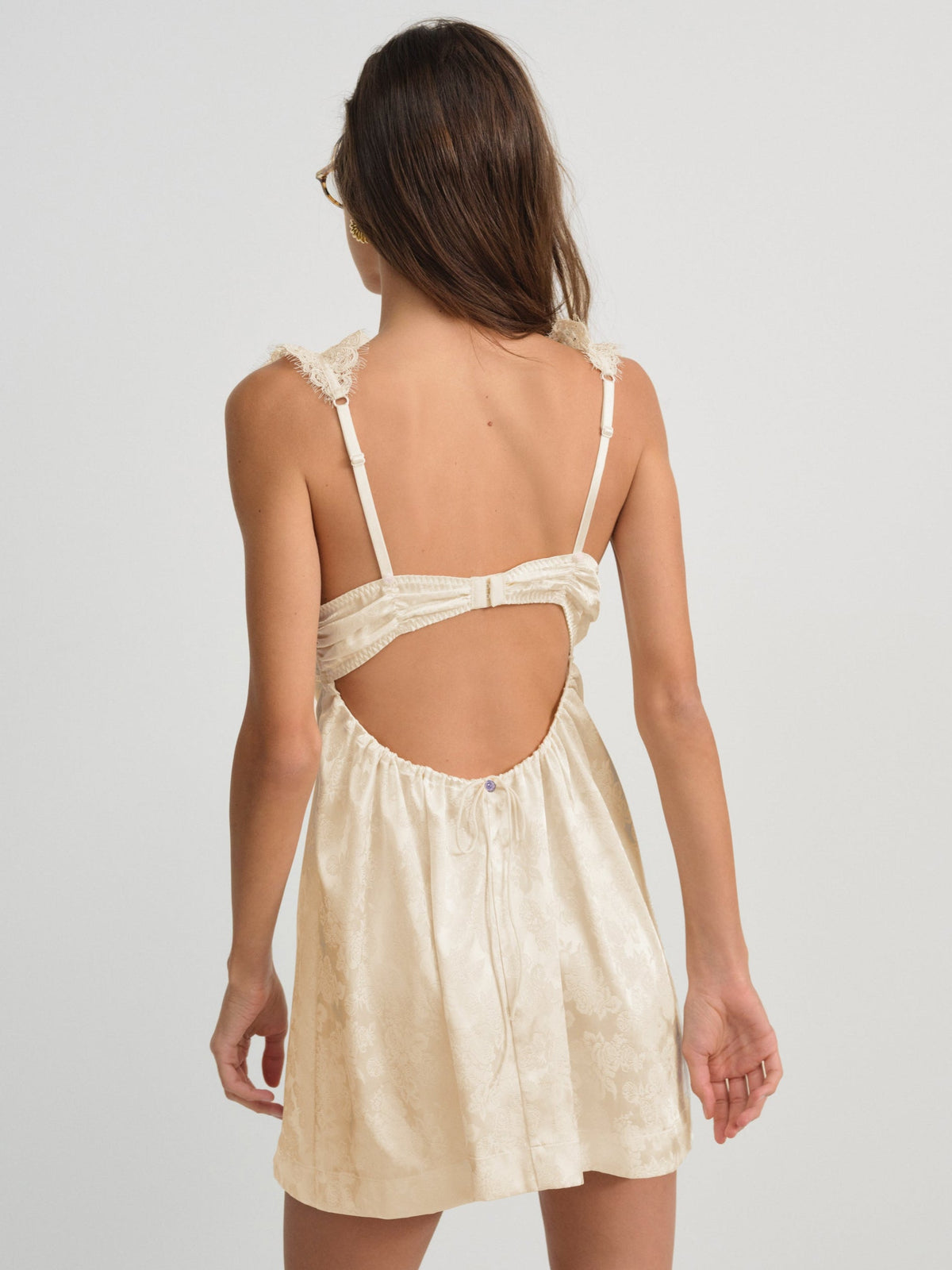 Victoria Slip Dress - Cream