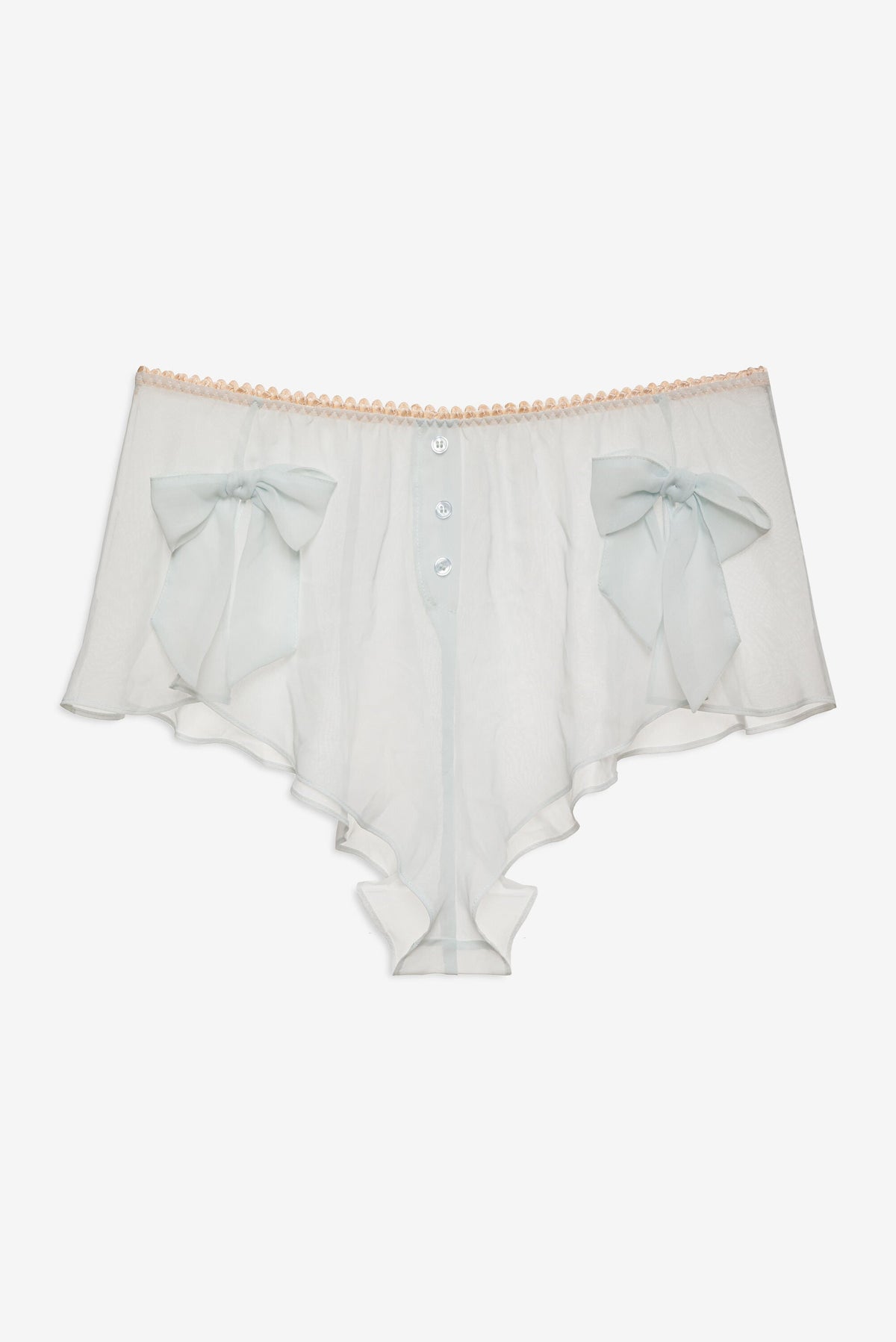 Winter Roses Short - Blue