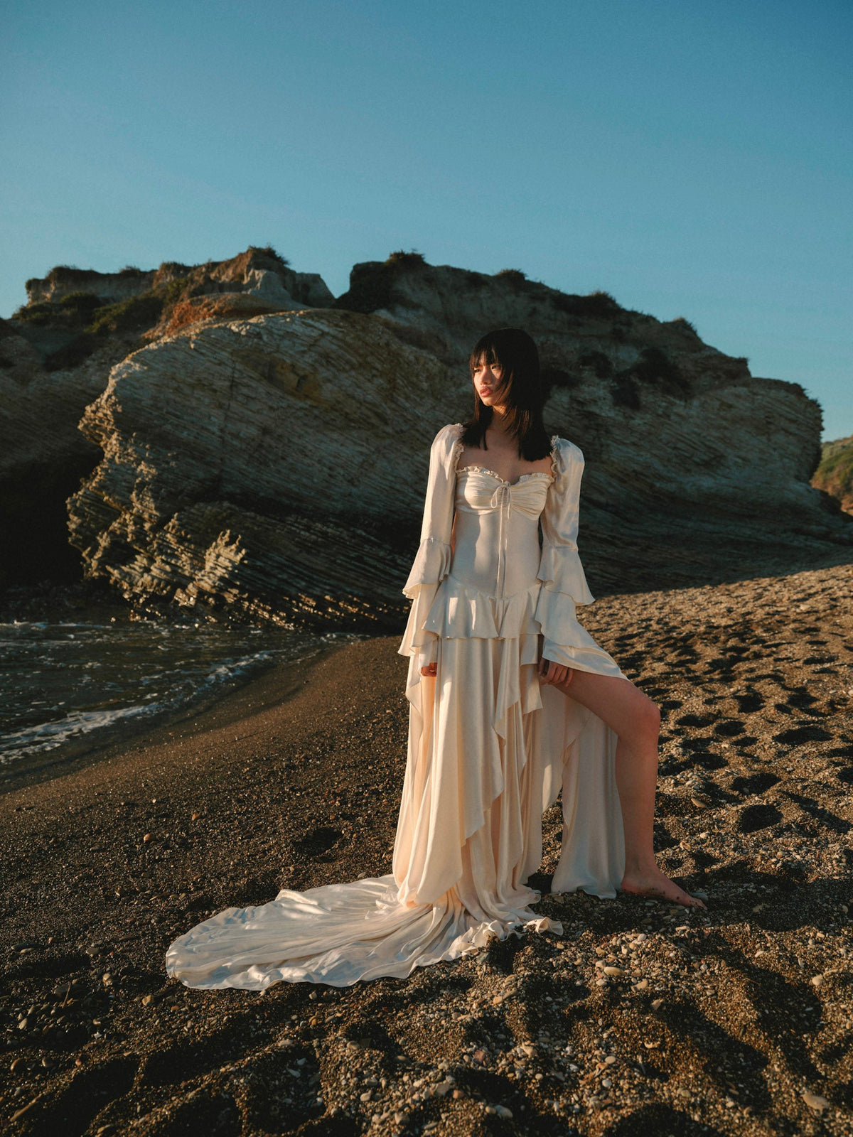 Zelia Maxi Dress - Cream