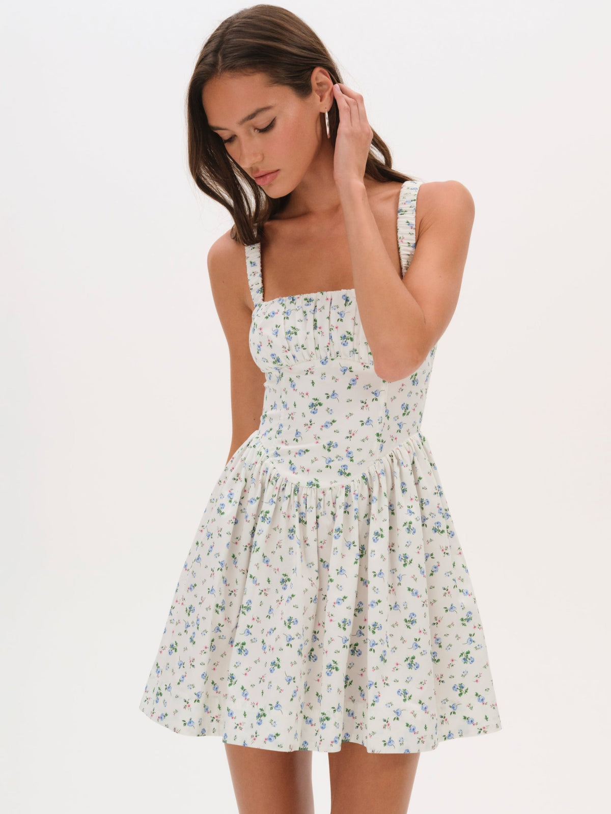 Zofia Mini Dress - Blue